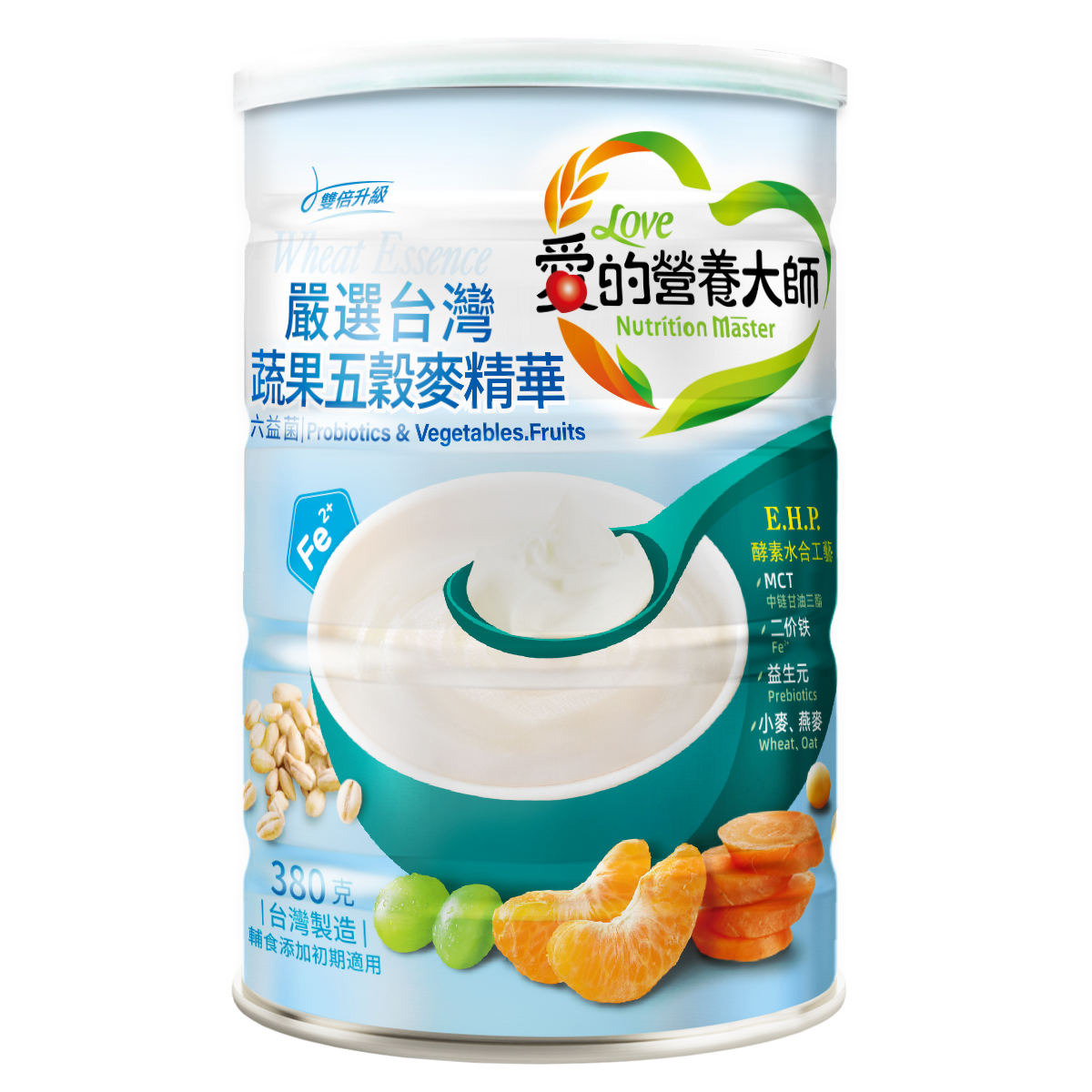 五谷蔬果麦精华380g